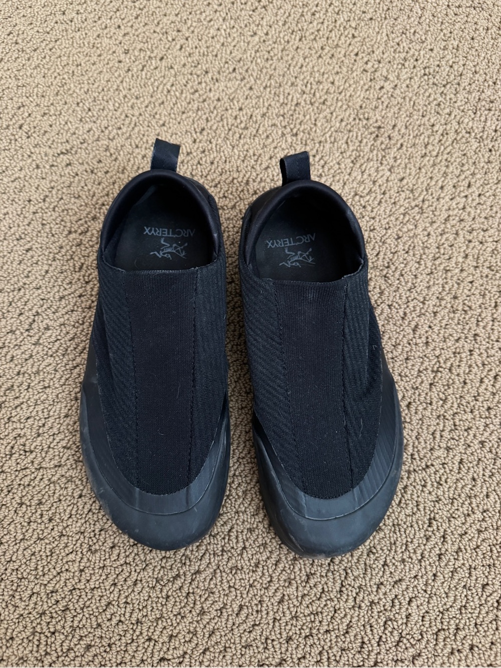 Arc'teryx Black Slip-On Performance Loafers